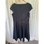 Bbonlinedress Fit Flare Square Neckline Cap Sleeve Classic Little Black Dress XL Photo 2