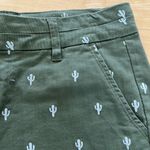 Blue Rain Cactus Print Shorts Photo 1
