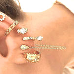 Boutique NEW 18k Gold Filled Women's Chain Dangle‎ Drop Earrings Photo 2