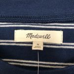 Madewell  Navy & White Tina Stripe Short Sleeve T-Shirt Dress NEW Photo 4