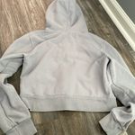 Brandy Melville  cropped blue hoodie Photo 6