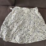 American Eagle  OUTFITTERS Flower Design Wrap Around Skirt Size Medium Photo 6