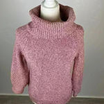 Nine West  Pink Cowl Neck Pullover Sweater Size M Photo 1