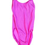 Aritzia Sunday Best Bubblegum Pink Cassandra Bodysuit M/L Ribbed Photo 0