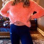 Cute Sweater Pink Cropped Size XS Photo 0
