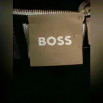 Hugo Boss BOSS  $278 Sweater Fiametta Pullover Check Wool Blend Plaid Fall Cozy Photo 6