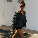 Free People FP Movement Happy Camper Pullover Pewter sz M NWT Gray Size M Photo 4