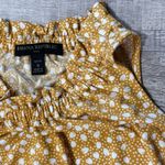 Banana Republic Flounce Shift Knit Dress Tunic Womens S Petite Honey Orange Photo 3