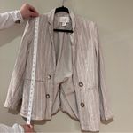 H by Halston  Pinstripe Blazer Jacket Photo 3