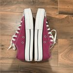 Converse  Burgandy Low-Top Sneakers Photo 1