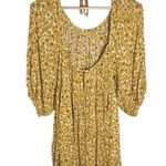 En Crême En Creme Floral Print Mini Dress with back tie size S Photo 1