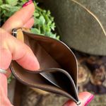 Coach Authentic LIP๐ pebbled smooth leather card case Photo 4