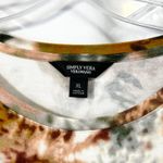 Vera Wang Simply XL Top Pleat Layered Tie Dye Lagenlook Ruffle Short Sleeve 603 Photo 12