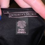 Victoria's Secret Victoria’s Secret sexy black satin ruffle robe Photo 5