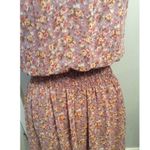 West Kei Floral Sleeveless High Smocked  Girlcore Cottage M Romantic  Photo 3