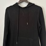 Z Supply  Black Fleece Drawstring Hoodie XS Photo 1