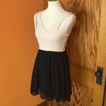 Glittery fit n flare night out dress Black Photo 5