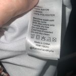 Kendall + Kylie ’s Orange Multicolor Floral Wide Elastic Waist Full Short Skirt L Photo 5