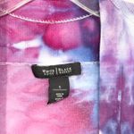 White House | Black Market  Small Shrug Handmade Tie Dye Cardigan Purple‎ Pink 1305 Photo 2
