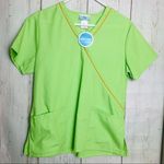 Sb Scrubs  Lemon Neon Scrub Top Sz S Photo 7