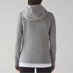 Lululemon Light Cotton Fleece Scuba Hoodie in Heathered Medium Gray Photo 2