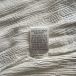 THML Women’s  Anthropologie Embroidered Floral White Sleeveless Tank Top sz Small Photo 3