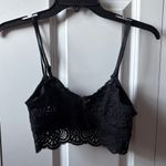 Aerie  Black Lace Bralette Size Small Photo 2
