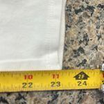 Lysse  White Leggings Capri Pants Hidden Pocket Waist Size Large EUC #2679 Photo 4