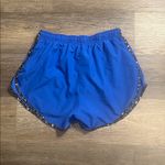 Nike  Women's Royal Blue Lined Athletic Running Drawstring Waist Shorts Large Photo 3