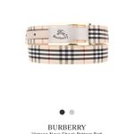 Burberry Vintage Belt Of London Photo 5
