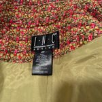 INC International Concepts NWT Cosmopolitan Tweed blazer with Satin Green Bow 6P Pink Photo 7