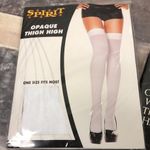Spirit Lot of 2 opaque thigh high highs‎  Costume one size fits most Photo 2