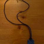 Be Kind Bens Bells Blue Necklace Black Photo 1