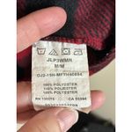 Lee Rider Red and Black Buffalo Plaid Flannel Women's Size Medium Photo 2
