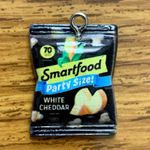 Smartfood Popcorn Charm Pendant Black Photo 0