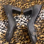 Jack Rogers  black leather heels 8.5 Photo 1