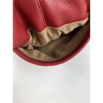 The Sak Iris Crossbody Bag In Red Pebbled Leather Zip Handbag Purse Photo 8