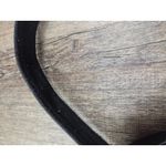 BOYATU Pebbled Black Leather Gold Hardware Convertible Zip Backpack Purse Photo 3