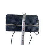 La Regale Vintage Navy Blue Chain Mesh Cocktail Bag w/ Strap Photo 4