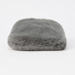 Uniqlo  Furry Mini Shoulder Bag Gray (NWT) Photo 5