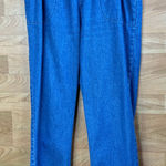 Blair Vintage  High Rise Elastic Stretch Waistband Pull On Denim Pants Si… Photo 0