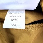 Athleta Brooklyn Ankle Pant Tailored Fit Pull On Pocket Casual Mustard Yellow 12 Photo 4