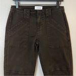 frame denim •FRAME• Banded Bottom Trapunto Moto Pant in Washed Mahogany Size 26 Photo 3