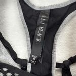 Lorna Jane LJ Black Premium Sports Bra Mesh Racerback Medium Support Size M Photo 3