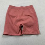 Alphalete  Amplify Shorts XS Rust Women Scrunch Butt Seamless High Waist Fitness Photo 1