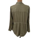 Torrid Light Weight Drape Front Anorak in deep Depths color size 0X or 12 Photo 2