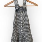 Reformation Tace Linen Open Back Midi Dress Size 4 Photo 3