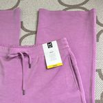 Members Mark Luxe Pant Lavender high waisted wide leg Pants, size medium Purple Photo 6