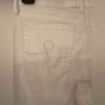 Lilly Pulitzer South Ocean High Rise Straight Leg Jeans in Resort White Size 0 Photo 13