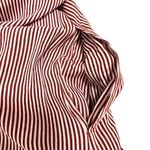 Faithfull the Brand Halter Mirror Door Striped Maxi Dress Slit Sides Size 6 Photo 14